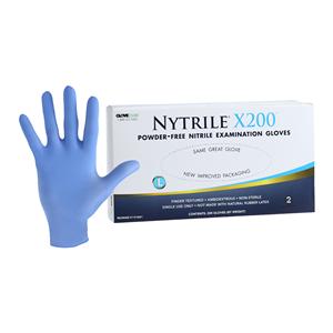 Nytrile X200 Exam Gloves Large Blue Non-Sterile