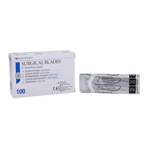 Blade Surgical #20 Sterile 100/Bx