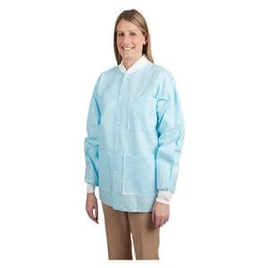 Maxi-Gard Protective Jacket SMS Small Sky Blue 10/Pk