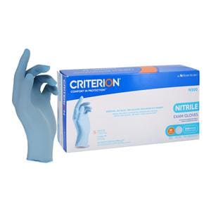 Criterion N300 Ultra Nitrile Exam Gloves Medium Ice Blue Non-Sterile