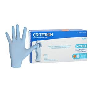 Criterion N300 Ultra Nitrile Exam Gloves X-Large Ice Blue Non-Sterile