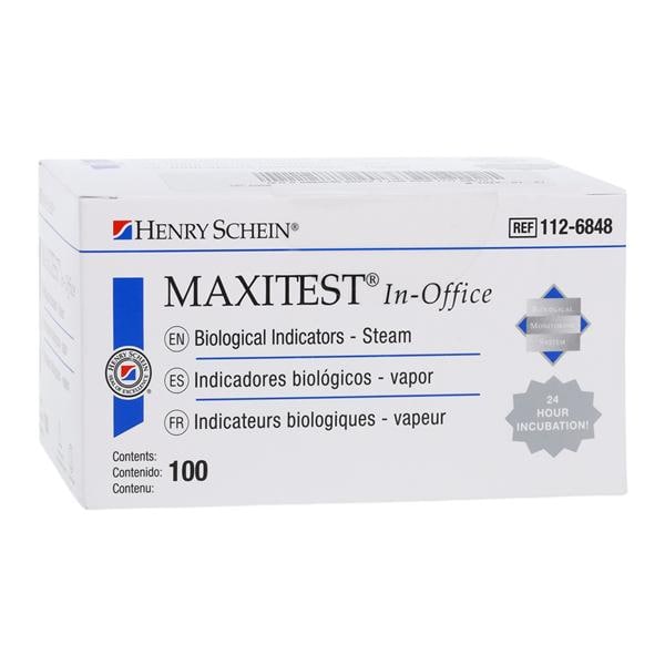 Maxitest Indicateur biologique En cabinet Recharge 100/boîte