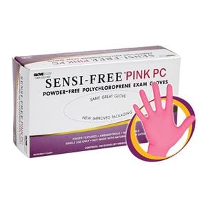 Sensi-Free Pink PC Exam Gloves X-Small Pink Non-Sterile