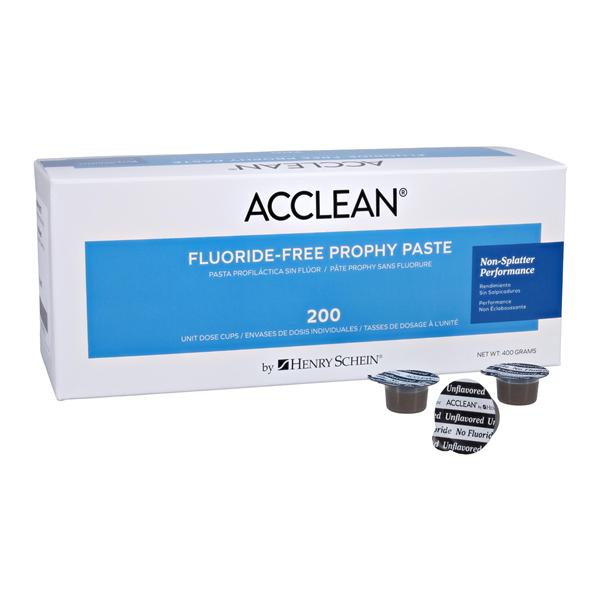 Acclean Zero P te à prophy Sans saveur Sans fluorure 200/boîte