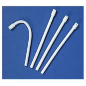 Essentials Saliva Ejectors White White Tip 250/Bg