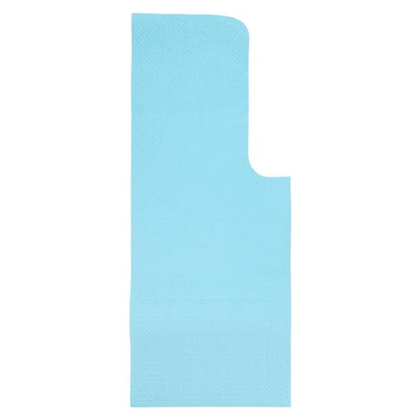 Dri-Gard Serviette Chirurgie buccale 18 po x 25 po 3 épaisseurs Bleu 250/caisse