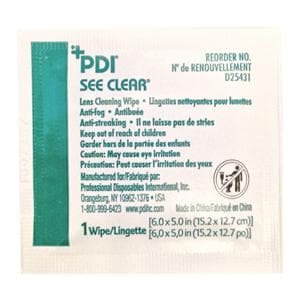 See Clear Cleaning Wipes 120/Bx