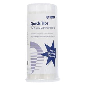 Quick-Tips Flexible Micro Applicator White 100/Pk