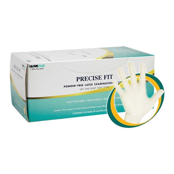 Precise Fit Gloves Latex Size 6 Non-Sterile 50Pr/Bx