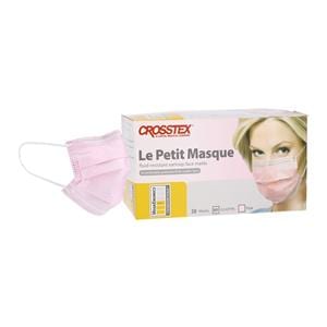 Le Petit Masque Earloop Mask ASTM Level 1 Pink / White 50/Bx