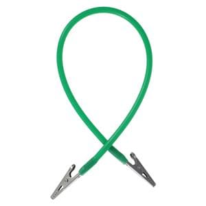 Super Pince à bavette Silicone Vert 3/paquet