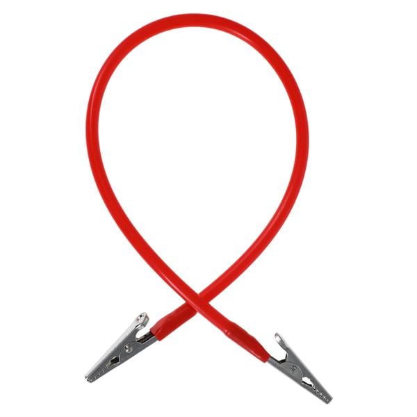 Super Pince à bavette Silicone Rouge 3/paquet