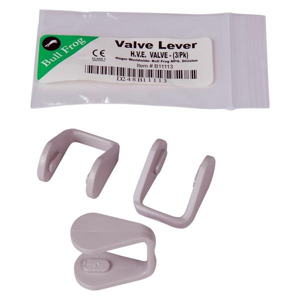 Evacuator Lever High Volume 3/Pk