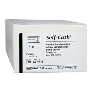 Catheter Intermittent Mentor 10Fr Straight Tip Self-Cath 10" 30/Bx