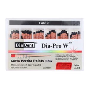 Dia-Pro W Gutta Percha Points Large Black 60/Bx