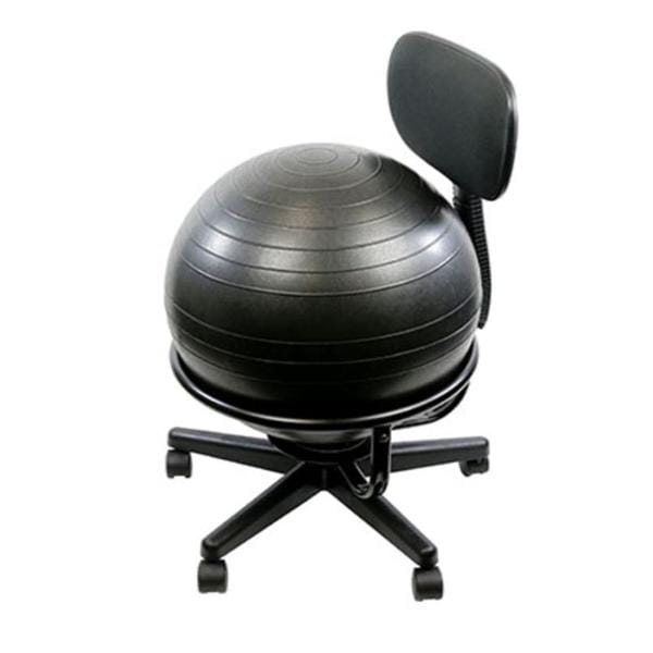 CanDo Stabilizer Ball Chair 5cm Black