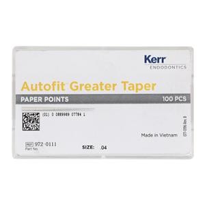 Pointes papier Autofit GT .04 100/Paquet