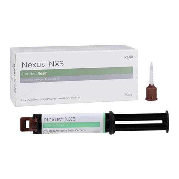 NX3 Nexus Cement White 5 Gm Syringe Refill Pk