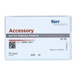 Tapered Hand Rolled Gutta Percha Points X-Fine 20/Vial Bx