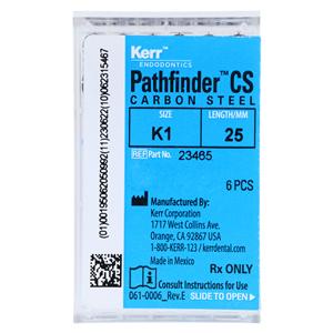 Pathfinder CS File Dark Brown 25 mm Carbon Steel 6/Pk