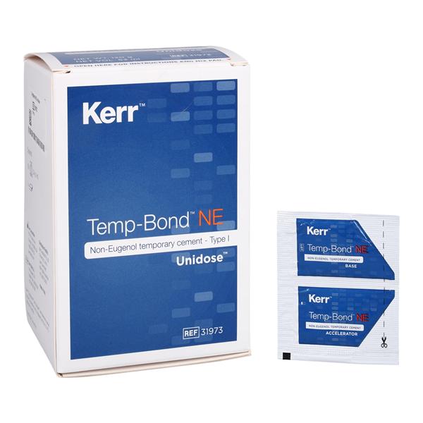 TempBond NE Zinc-Oxide Non-Eugenol Resin-Based Cement Unidose Package 50/PK