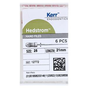 Sybron Hedstrom 21 mm 6/Paquet