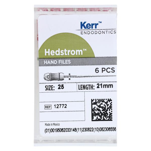 Sybron Hedstrom 21 mm 6/Paquet