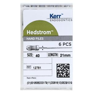 Sybron Hedstrom 21 mm 6/Paquet