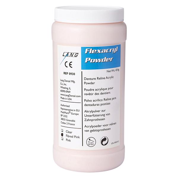 Poudre Flexacryl rose Bouteille