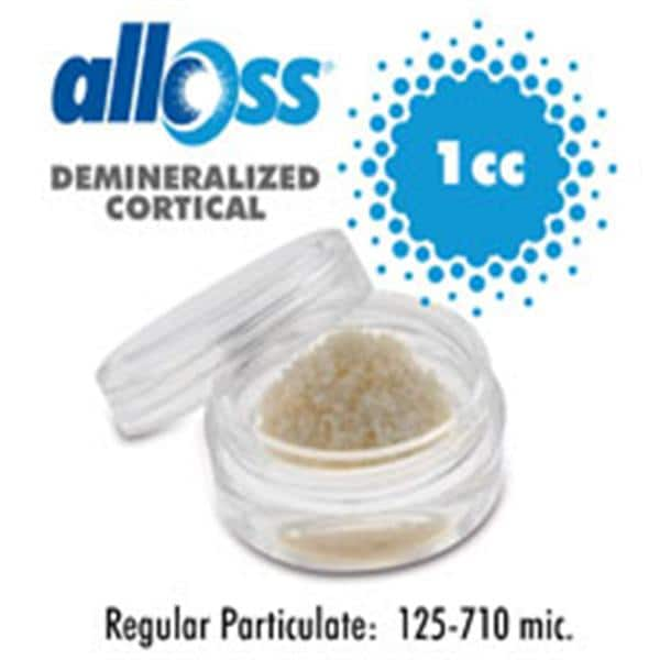 alloOss Particulate Demineralized Cortical 125-710 Microns 1 cc Ea