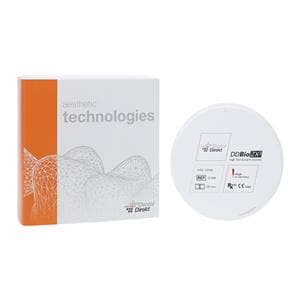 DD BIO Z HT Zirconia Disc White 98x25 Ea