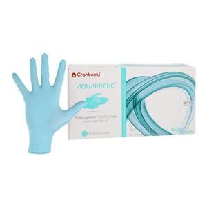 AquaPrene Exam Gloves Small Aqua Non-Sterile