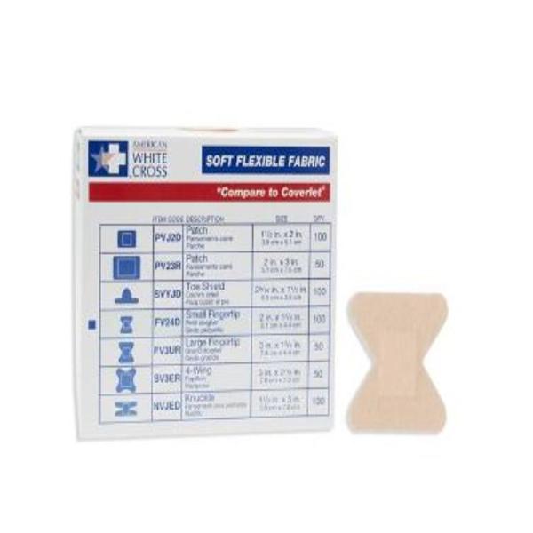 Pans Softflex bout doigt adh 100/Boîte, 12 BX/CA