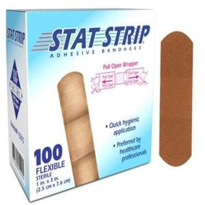 Bandage Flexible tissu Stat 100/Boîte, 12 BX/CA