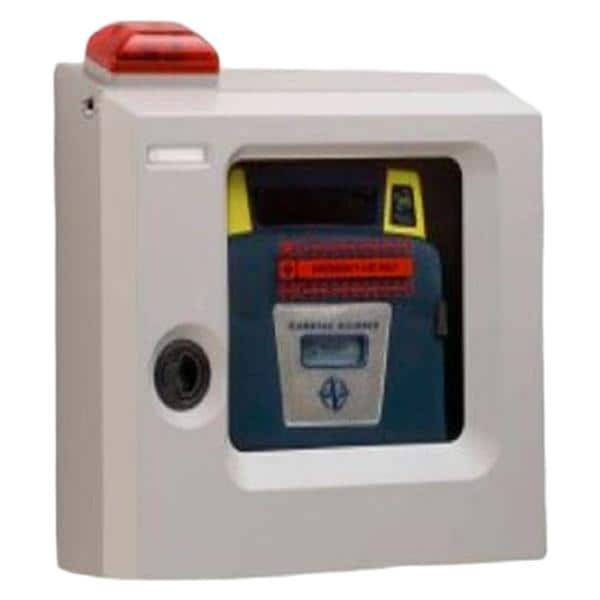 Powerheart Wall Cabinet Poweheart AED Defibrillator Stainless Steel Ea