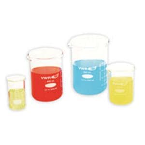 Glass Beaker Graduated With Lid 600mL Ea