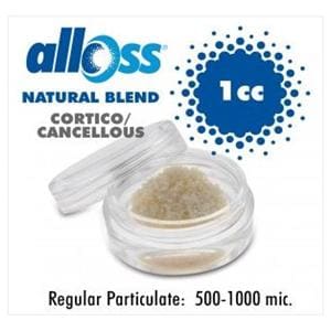 alloOss Bone Particulate Cortico / Cancellous 500-1000 Microns 1 cc Ea