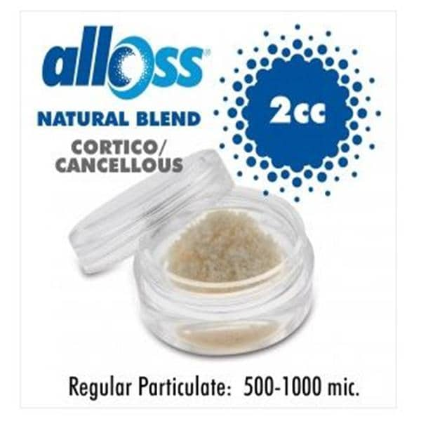 alloOss Bone Particulate Cortico / Cancellous 500-1000 Microns 2 cc Ea