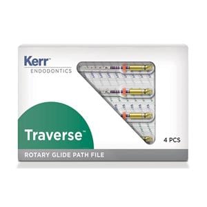 Traverse Root Canal Prep Endo File 31 mm Size 0.06 Nickel Titanium 0.18 4/Bx