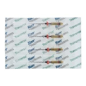 Traverse Root Canal Prep Endo File 21 mm Size 0.06 0.13 4/Bx