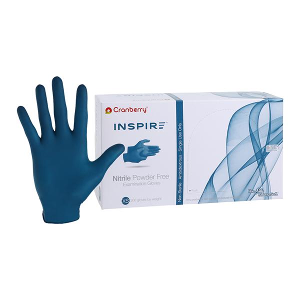 Inspire Nitrile Gants Très petit Non stérile Bleu Aegean 300/boîte