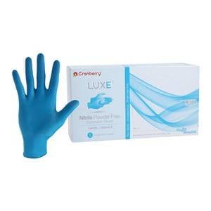 Luxe Exam Gloves Small Azure Blue Non-Sterile