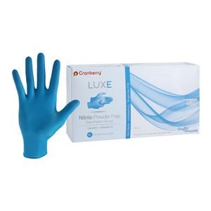 Luxe Exam Gloves X-Large Azure Blue Non-Sterile