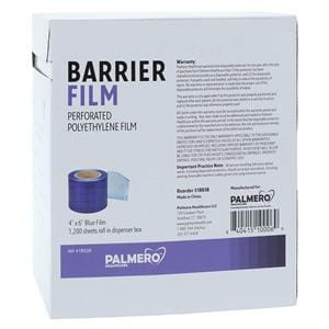 Barrier Film 4 in x 6 in Blue Rl