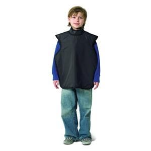 X-Ray Apron Lead-Free Panoramic Poncho Child Charcoal Ea