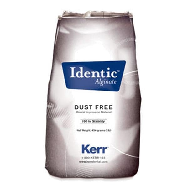 Identic Dust Free Alginate Pouch Package Fast Set 1Lb