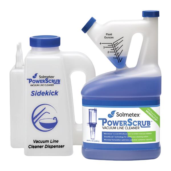 PowerScrub Vacuum Line Cleaner Liquid Concentrate Introductory Kit 64 oz Ea