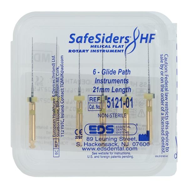 Safesider HF Endo Rotary Instrument 21 mm Size #20 Nickel Titanium 0.02 6/Pk