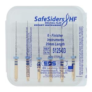 Safesider HF Shaping Rotary Instrument 25 mm Size #30 Nickel Titanium 0.04 6/Pk