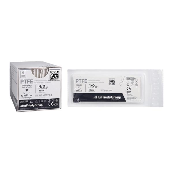 Suture 4-0 PTFE Perma Sharp 18" 12/Bx